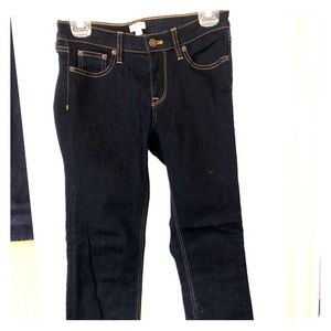 J Crew dark wash bootcut jeans